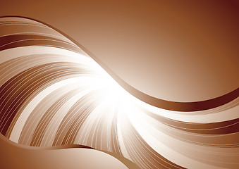 Image showing Vector chocolate background