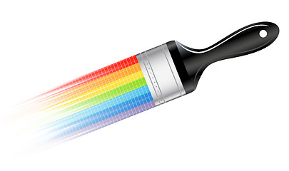 Image showing Vector brush