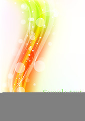 Image showing Vector abstract colorful background