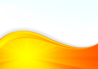 Image showing Vector bright background