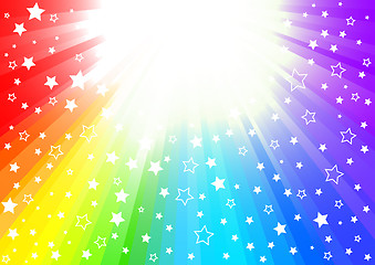 Image showing Vector colorful background
