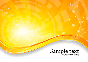 Image showing Vector abstract bright background