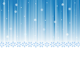 Image showing Vector winter background