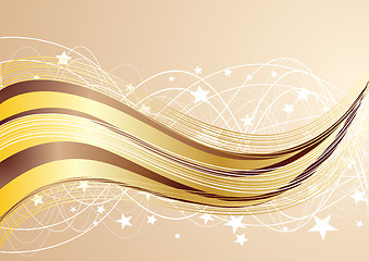 Image showing Vector chocolate background