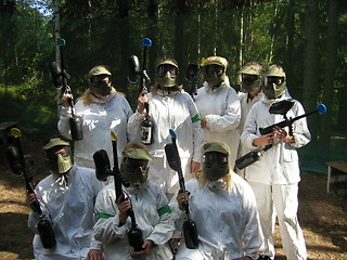 Image showing Paintball