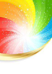 Image showing Vector coloful background