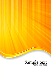 Image showing Abstract orange background