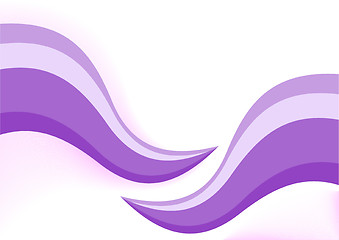 Image showing Vector abstract violet background