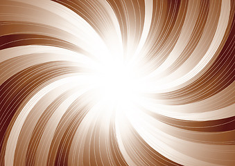 Image showing Vector swirl background