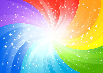 Image showing Vector colorful background