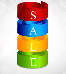 Image showing Sale background