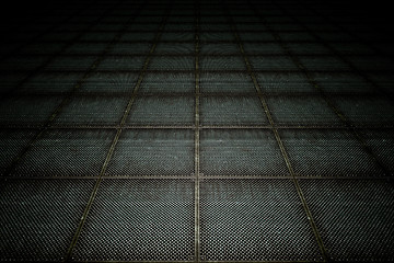 Image showing steel floor