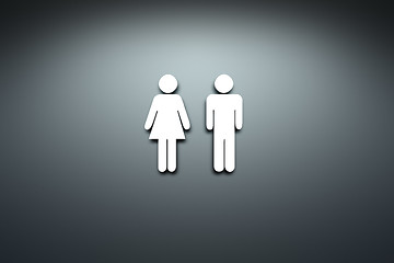 Image showing toilet symbol