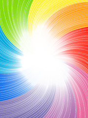 Image showing Vector abstract colorful background