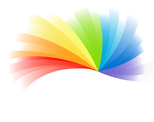 Image showing Vector colorful background