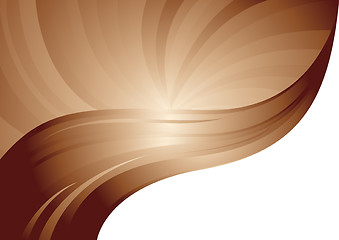 Image showing Vector chocolate background