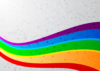 Image showing Vector colorful background