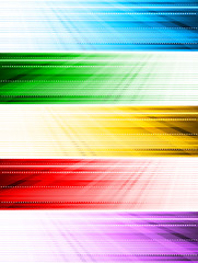 Image showing Vector abstract style banners