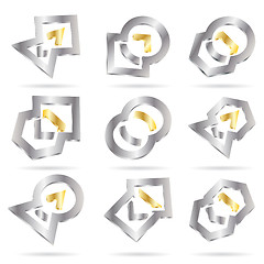 Image showing Vector abstract icon