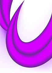 Image showing Vector abstract violet background