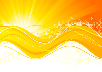 Image showing Background in orange color