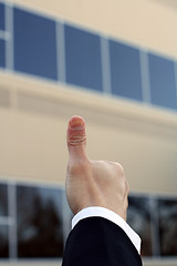 Image showing Thumb up