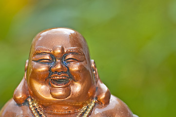 Image showing Buddha laughs