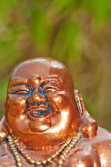 Image showing Buddha laughs