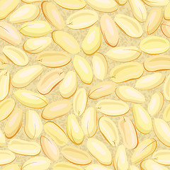 Image showing yellow clear roasted peanuts seamless