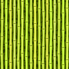 Image showing seamless green bamboo texture