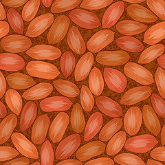 Image showing peanut red seed coat seamless background