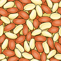 Image showing peanuts seamless background
