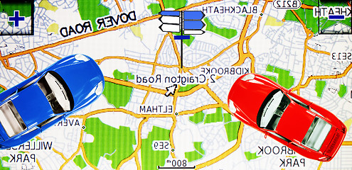 Image showing GPS screen