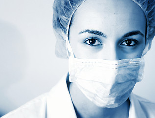 Image showing Portrait of a young doctor!