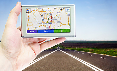 Image showing GPS screen