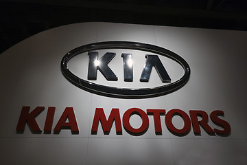 Image showing KIA Logo Sign