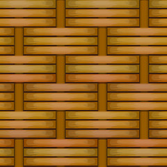 Image showing wicker basket weaving pattern seamless texture