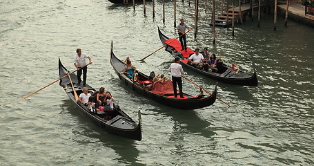 Image showing Gondolas