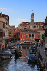 Image showing Venetian canal