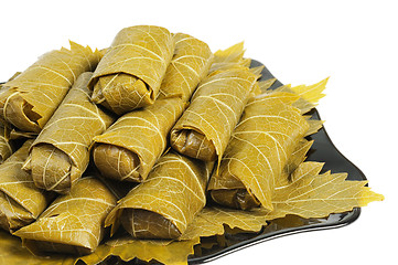 Image showing Dolma on a plate