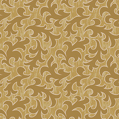 Image showing floral abstract seamless background pattern