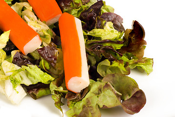 Image showing Surimi salad