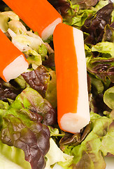 Image showing Surimi salad