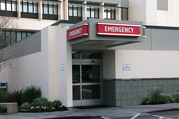 Image showing Emergency room at the hospital