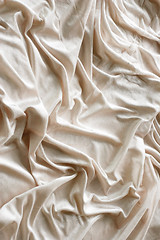 Image showing Wrinkled velvet fabric
