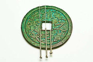 Image showing acupuncture needles