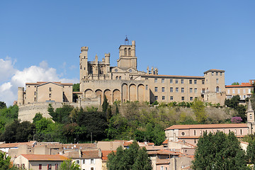 Image showing Beziers cathedral