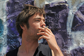 Image showing smoking