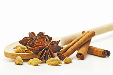 Image showing spices for christmas cookies