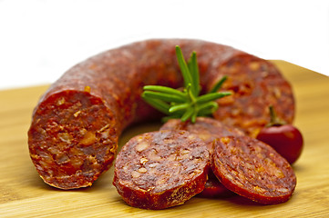 Image showing chorizo sausage